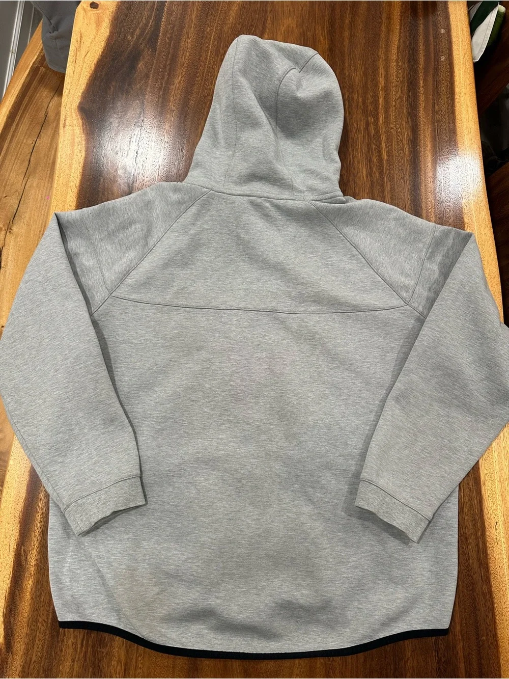 Nike Sportswear Tech Fleece Windrunner Full-Zip Gray Hoodie Men’s Size 2XL